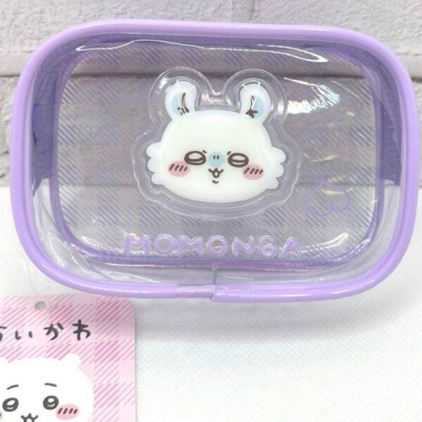 ちいかわ ぷっくりミニクリアポーチ モモンガ