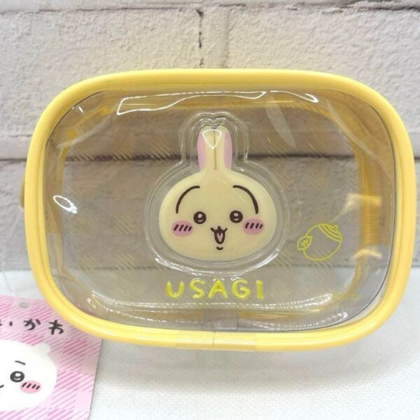 ちいかわ ぷっくりクリアミニポーチ うさぎ