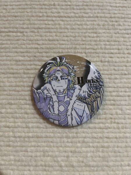 僕のヒーローアカデミア 缶バッジ ホークス ヒロアカ 原画展