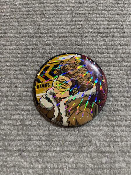 僕のヒーローアカデミア 缶バッジ ホークス ヒロアカ 原画展