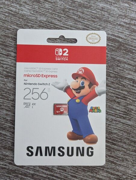 Nintendo Switch2用 micro SD カード card express (SAMSUNG) 新品未開封
