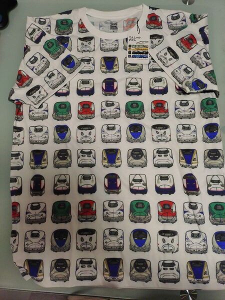 グラニフ でんしゃのずかんTシャツ 大人用 ユニセックス Mサイズ 新品タグ付き