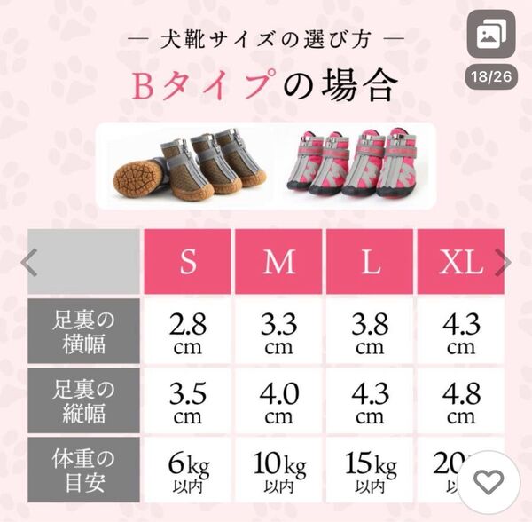 靴 ドッグシューズ サイズM 犬の靴 散歩用 滑り止め 脱げない くつ ドッグブーツ ゴム底 ペット靴 肉球保護 小型犬