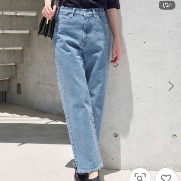 ジーンズ デニムパンツ LE DENIM ストレート スローブイエナ IENA 38