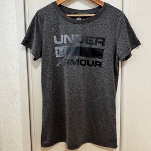 LG アンダーアーマー グレー Tシャツ カットソー スポーツウェア 半袖