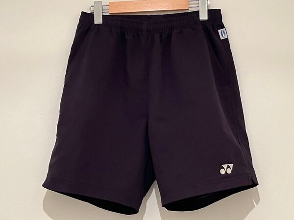 ヨネックス ハーフパンツ(Mサイズ)ブラック バトミントン テニス トレーニングウェア YONEX