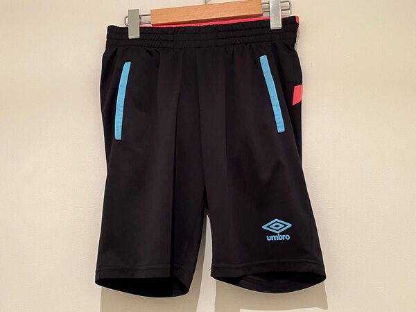アンブロ ハーフパンツ(Sサイズ)サッカー トレーニングウェア ブラック umbro