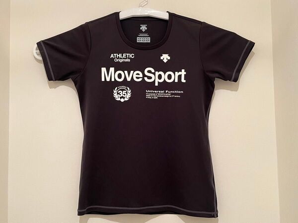 デサント ムーブスポーツ 半袖 Tシャツ(Lサイズ)ブラック トレーニングウェア DESCENTE MoveSport