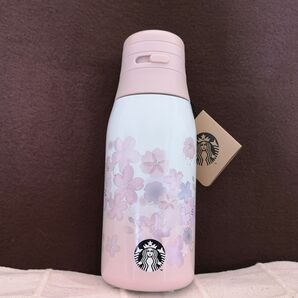 スターバックス SAKURA2023 ハンドルリッドステンレスボトル タンブラー 355ml