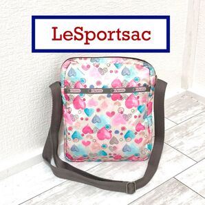 レスポートサック フルハートデザイン レディース ショルダーバッグ LESPORTSAC