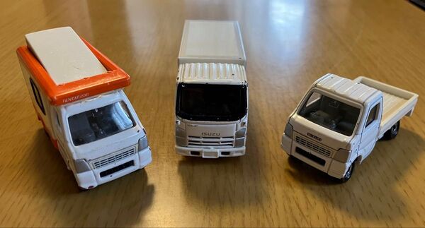 トミカ ミニカー いすゞエルフ スズキキャリー 3台セット