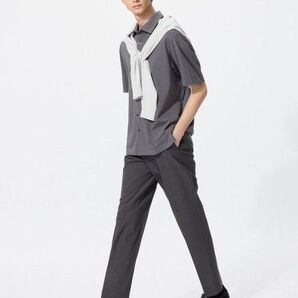UNIQLO 感動パンツ ウールライク