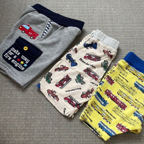 moujonjon ムージョンジョン 西松屋 80 セット ショートパンツ ボトムス