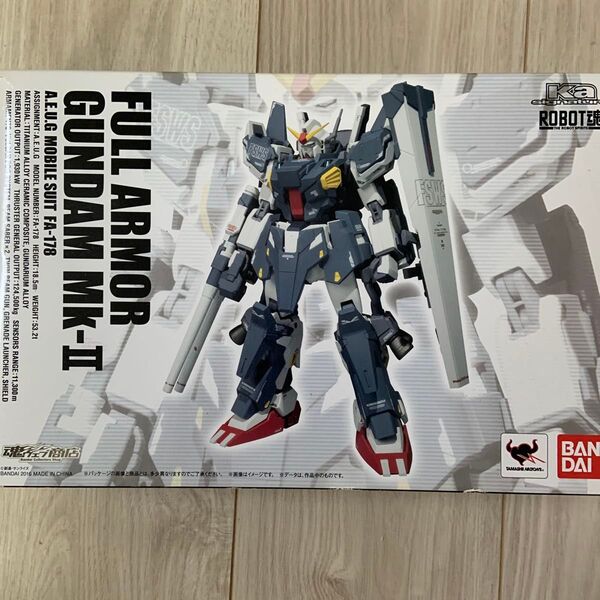 Ka signature ロボット魂 フルアーマーガンダムMK-II