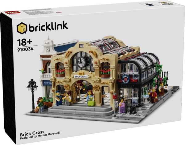 LEGO Bricklink 910034 ブリッククロス駅 デザイナープログラム レゴ モジュール モジュラービルディング レゴ