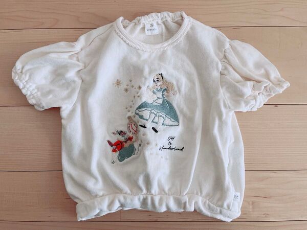 バースデイ キッズ トップス 半袖 80 cottoli 不思議の国のアリス ディズニー 女の子 夏服 保育園 幼稚園 Tシャツ