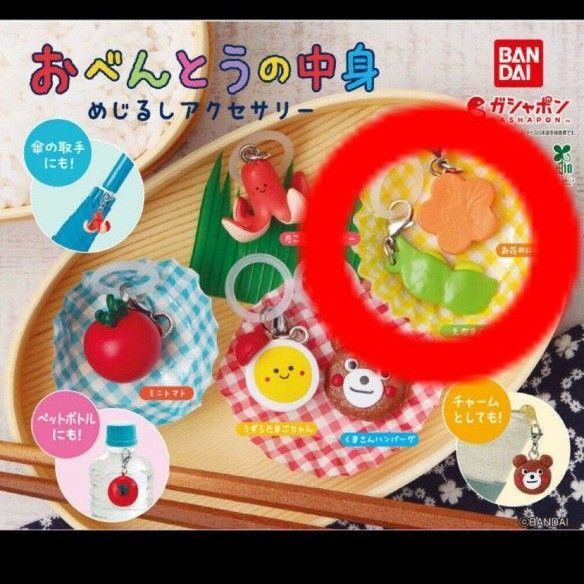 おべんとうの中身 めじるしアクセサリー