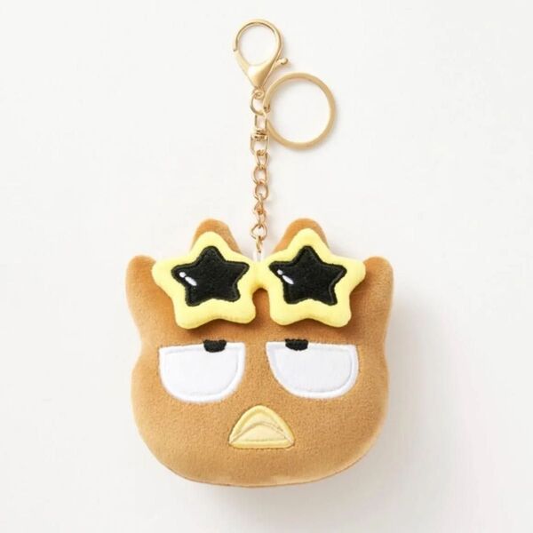ぬいぐるみ キーホルダー ばつ丸 バツ丸 しまむら 日焼け サングラス 完売 マスコット キーチェーン