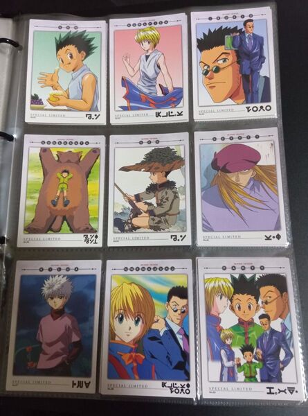 ハンターハンター カードダス マスターズ スペシャルリミテッド 20枚セット ゴン キルア クラピカ レオリオ レア