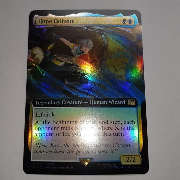 MTG ホープ・エストハイム 英語 拡張foil バンドル限定 ファイナルファンタジー