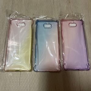 Xperia 8 ケース カバー ソフトケース tpu 3個セット ggg