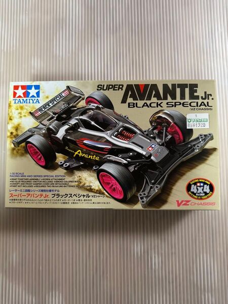 タミヤ ミニ四駆 スーパーアバンテjr ブラックスペシャル