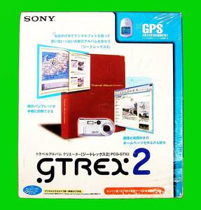 【2972】 ソニー .gtrex2 未開封品 4901780672301 SONY トラベル アルバム クリエーター ジートレックス PCQ-GTX2 旅アルバム作成ソフト