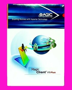 【809】 Magic Client V9 Plus 1user 未開封品 マジック クライアント ユーザ eDeveloper 連携(COM Java/J2EE Webサービス) EJB利用