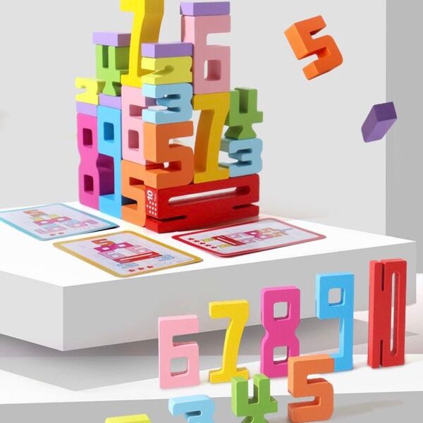 サムブロックス ナンバーブロック 数字パズル ブロック 知育玩具 子供 木製 プレゼント ブロック 育脳 テーブルゲーム 積み木