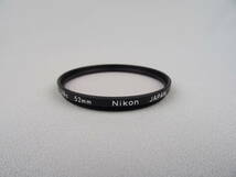 【中古】Nikon　レンズフィルター　L37c　L1Bc　52mm　２枚セット　ニコン_画像2