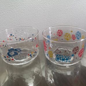 カピバラさん一番くじガラスボウル 2個セット