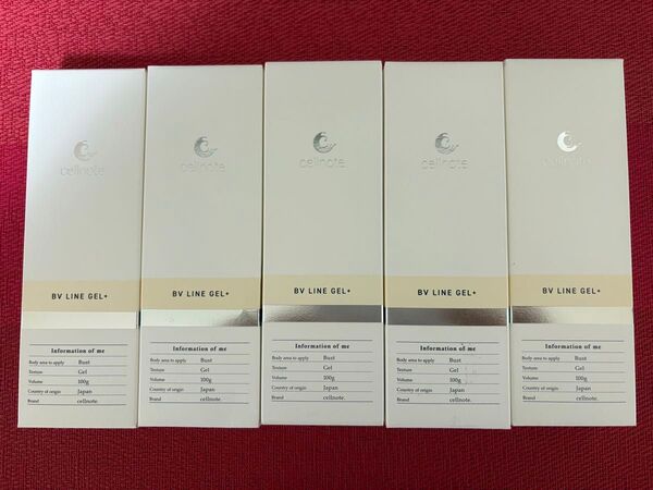 cellnote BV LINE GEL+ 100g 5個セット