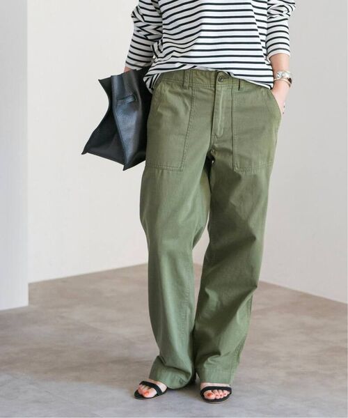 未使用 Spick & Span スピックアンドスパン ルーズベイカーパンツ size36/カーキ