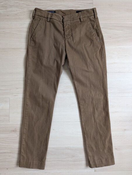 ENTRE AMIS アントレアミ TK America Slim ストレッチテーパードパンツ size29/イタリア製/gaga