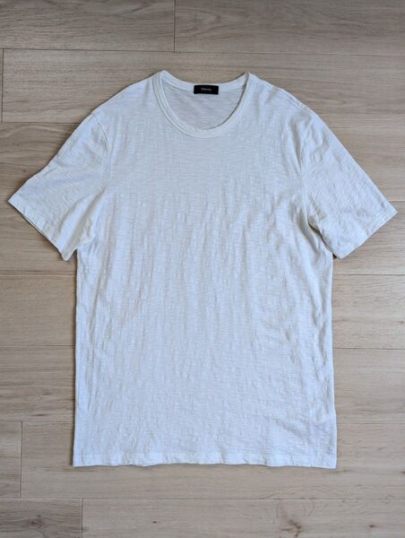 Theory セオリー Cosmos Essential Tee スラブカットソー Lサイズ/ホワイト/Tシャツ/コスモス