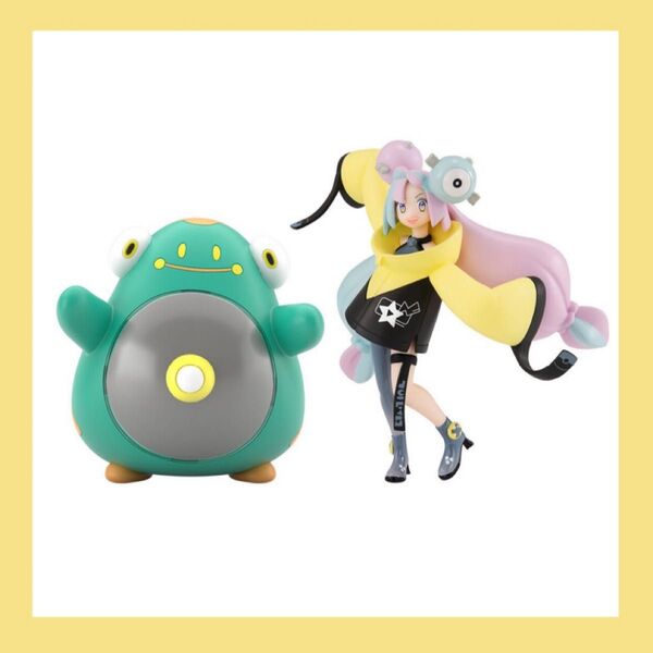 ポケモンスケールワールド ナンジャモ ハラバリー フィギュア パルデア地方