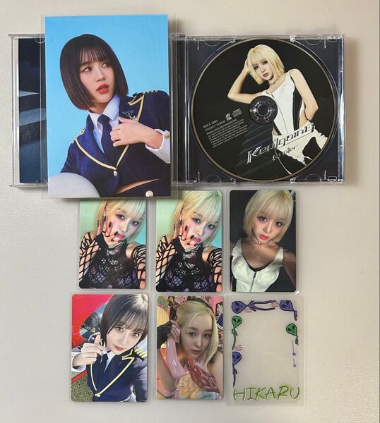 kep1er ヒカル トレカ ポストカード CD