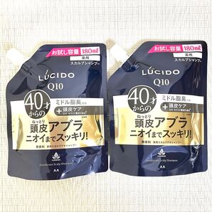 マンダム ルシード Q10 薬用スカルプデオシャンプー 180ml 2個