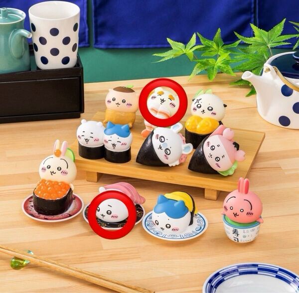 ちいかわ寿司 フィギュアコレクション ☆ちいかわ ☆シーサー 2点セット