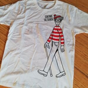 Design Tshirts Store Graniph デザインTシャツストアグラニフ ウォーリーを探せ Tシャツ S 白
