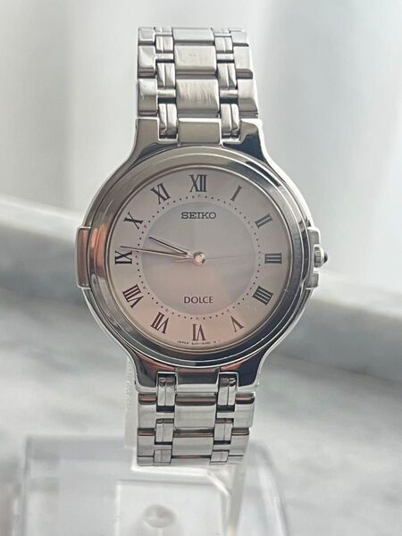 【電池交換済み】SEIKO DOLCE セイコー ドルチェ 8J41 クオーツ メンズ