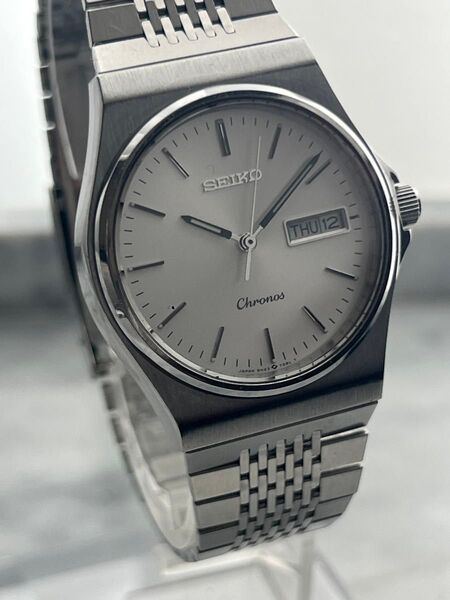 【電池交換済み】美品 SEIKO Chronos DAYDATE セイコー クロノス デイデイト