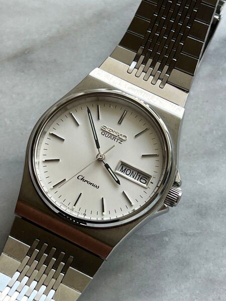 【電池交換済み】SEIKO Chronos DAYDATE セイコー クロノス 腕時計 デイデイト