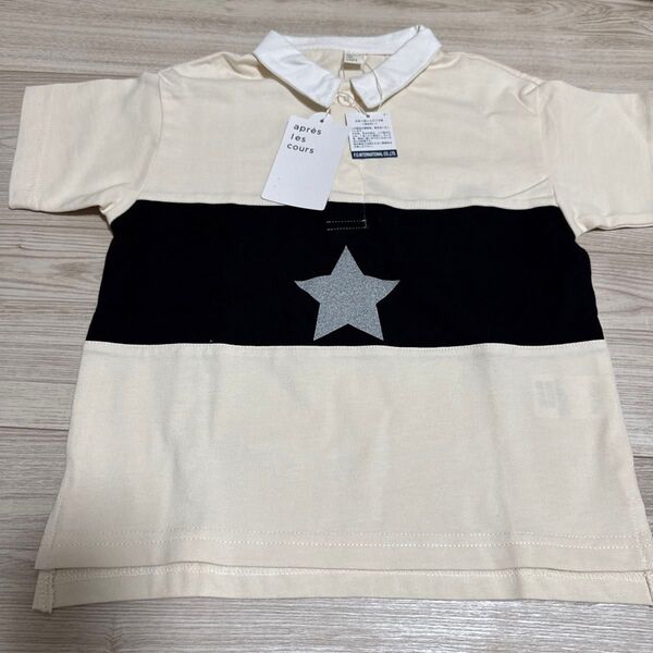 新品 未使用 アプレレクール 半袖 男の子 キッズ Tシャツ シャツ 110 夏服