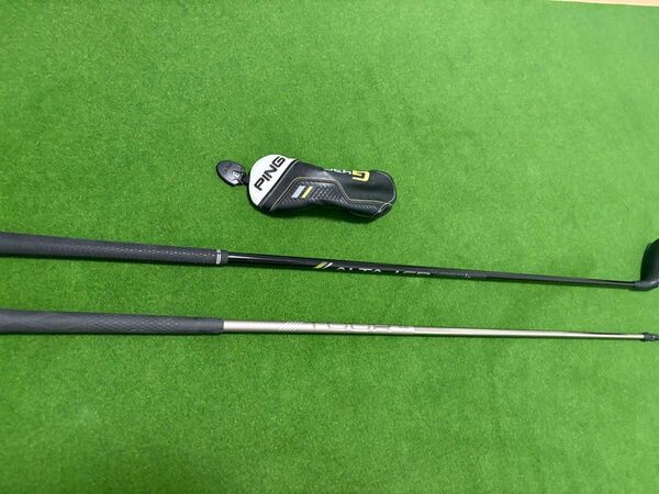 PING G430 HYBRID 3U ヘッドカバー有 シャフト2本