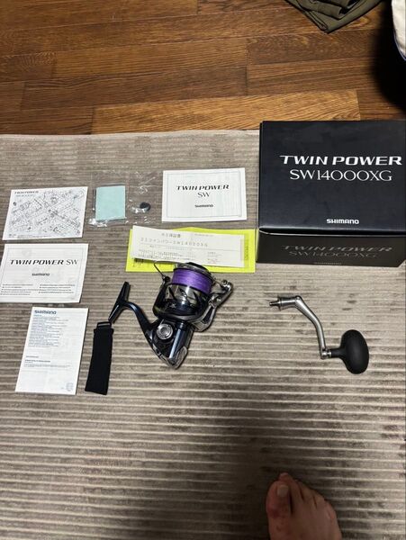 21ツインパワーsw14000xg シマノ ツインパワー リール