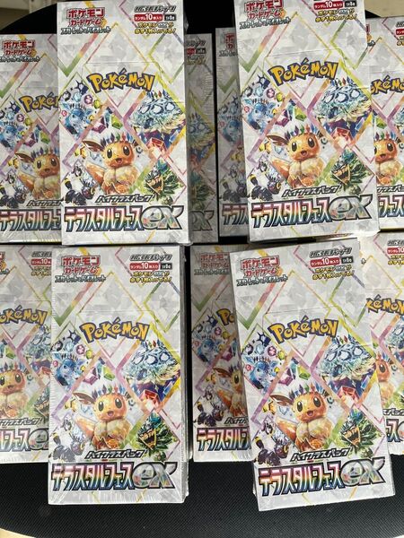 ポケモンカード テラスタルフェスex 12boxセット シュリンク付き