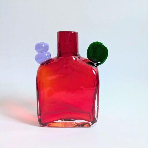 希少 N526 レッド ポムポム pampula pompom bottle