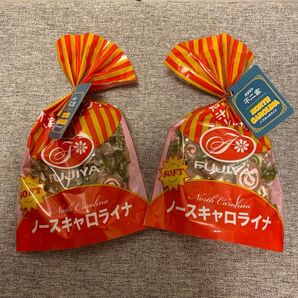 再出品可能/価格交渉不可!限定!不二家 復刻 ノースキャロライナ 2袋セット 飴 キャンディー