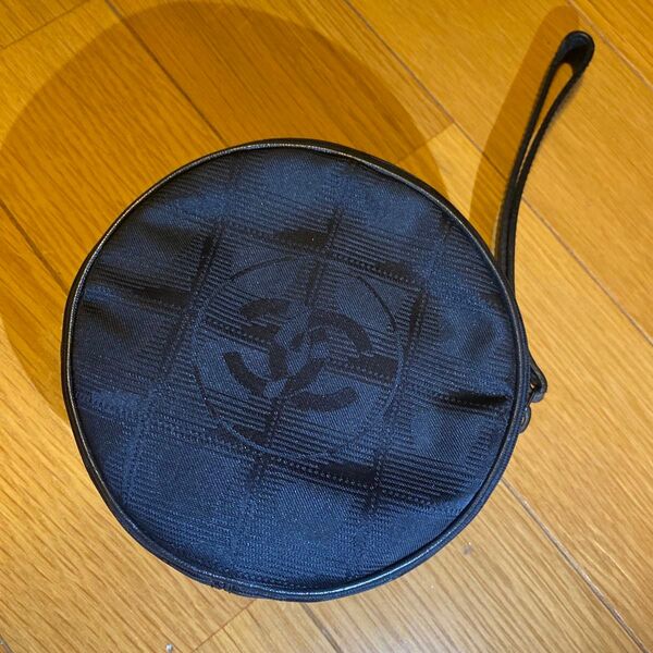 CHANEL◆ニュートラベルライン◆ラウンドポーチ◆ブラック